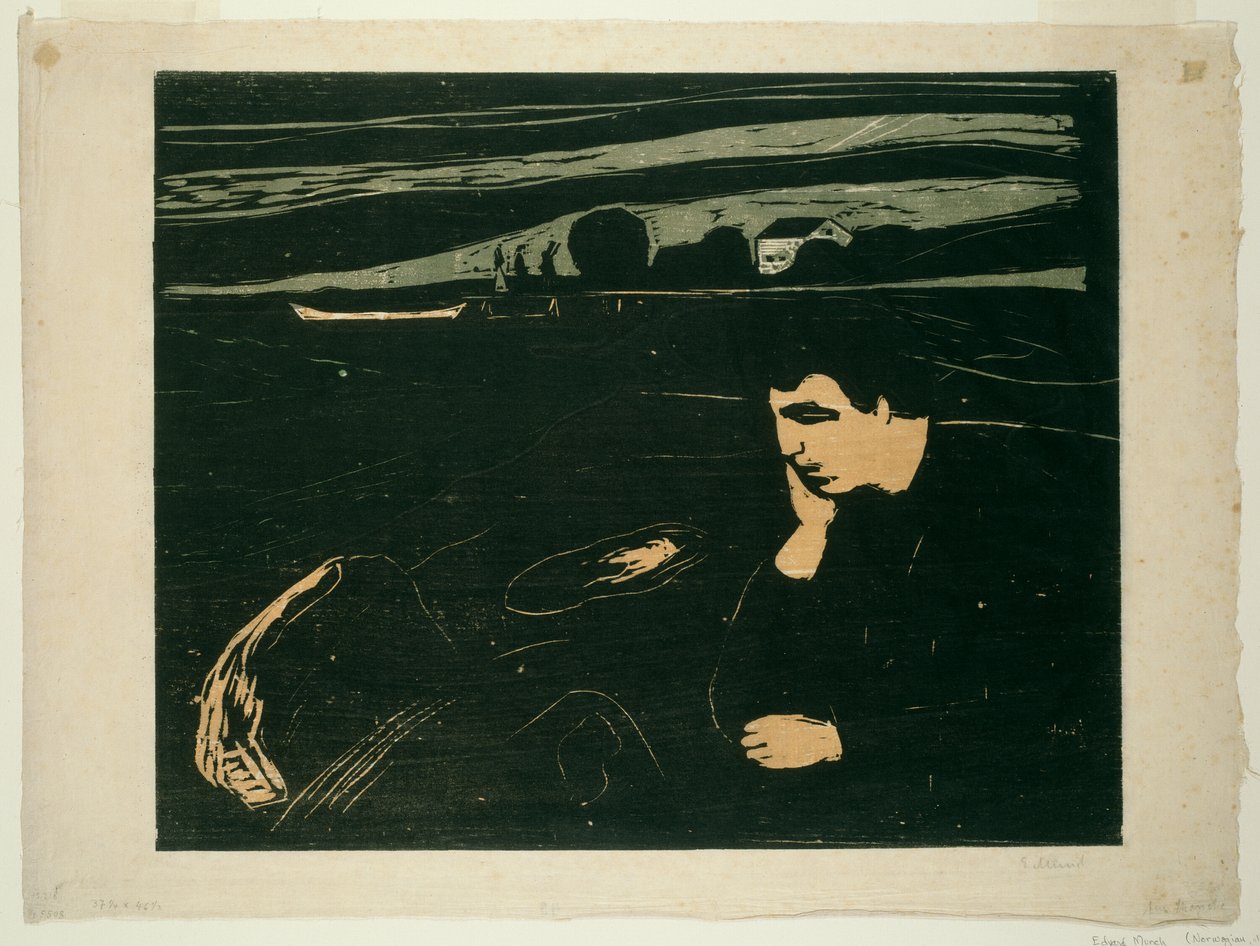 Malinconia III da Edvard Munch
