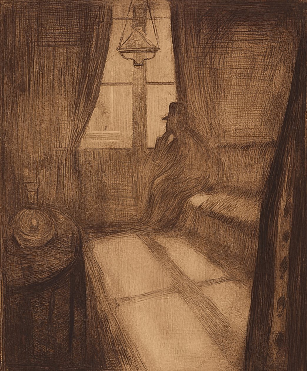 Chiaro di luna. Notte a Saint Cloud da Edvard Munch