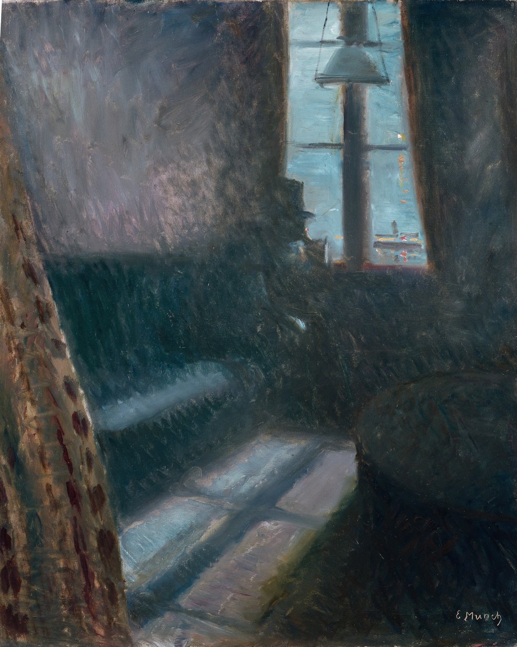 Notte, Saint Cloud da Edvard Munch