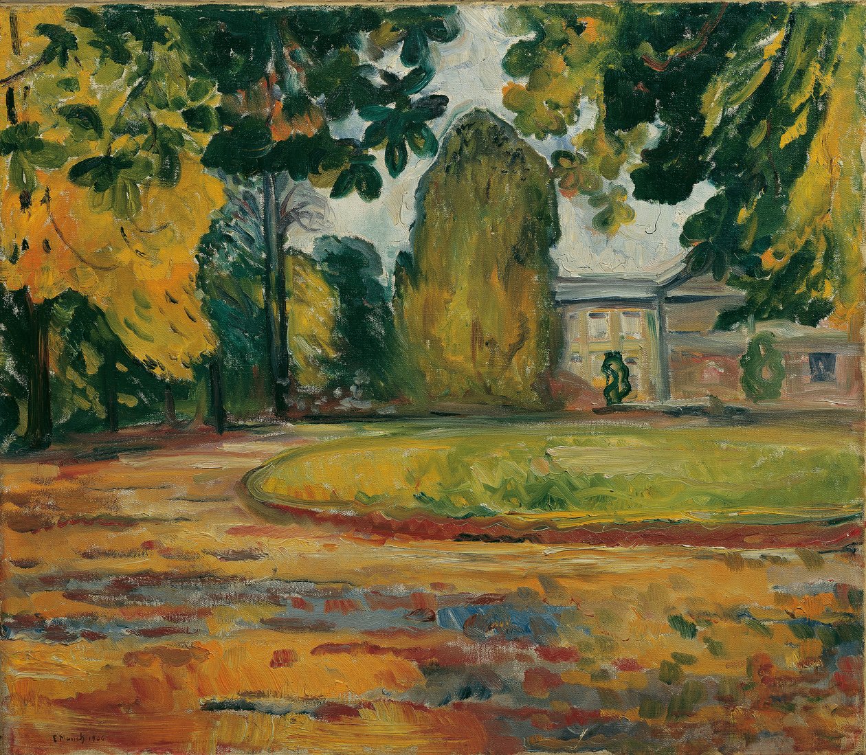 Parco a Kösen da Edvard Munch