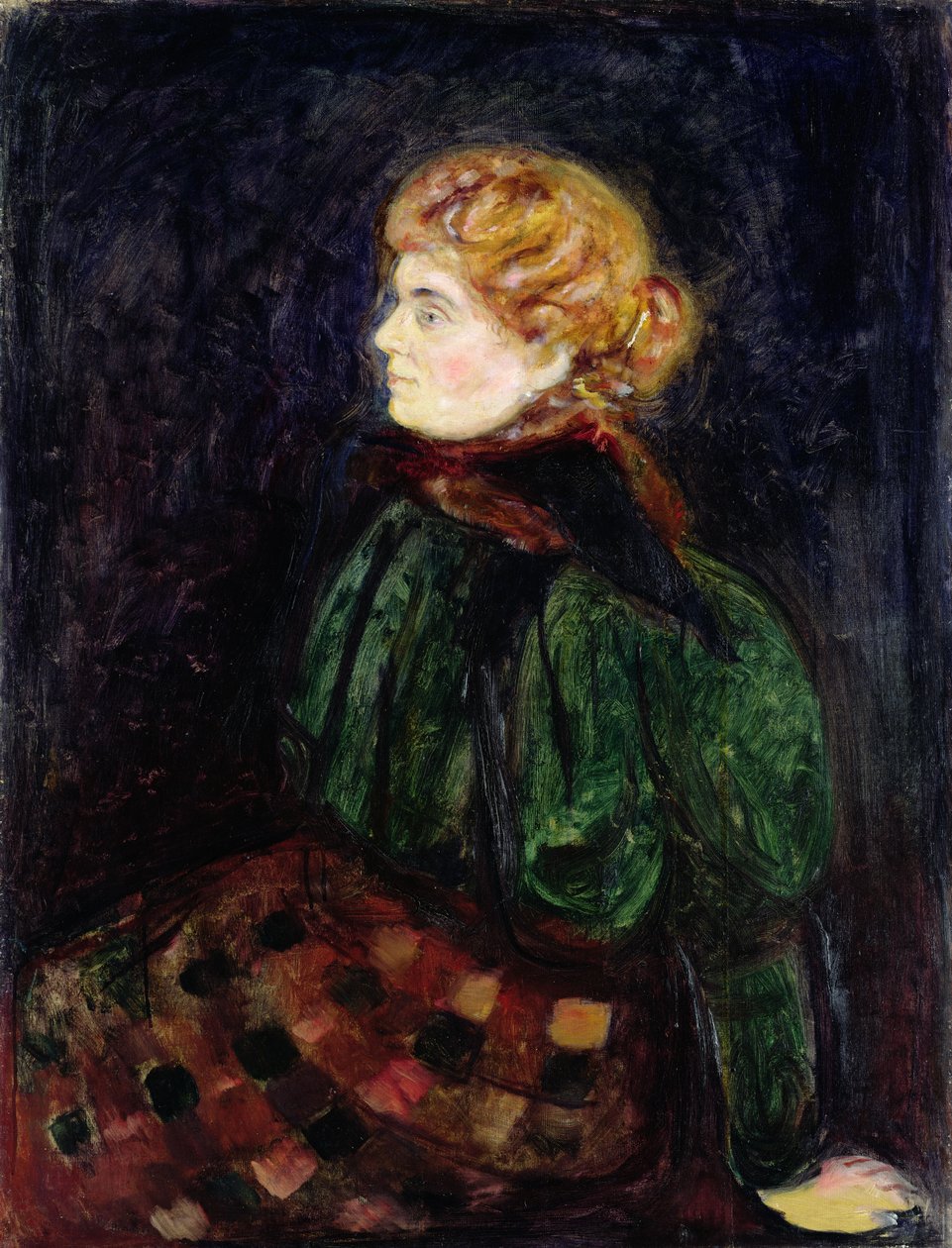 Ritratto di Frau Maximilian Harden da Edvard Munch