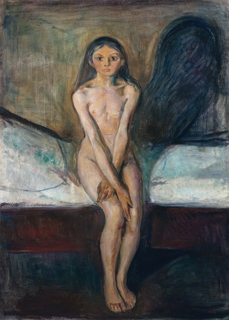 Pubertà da Edvard Munch