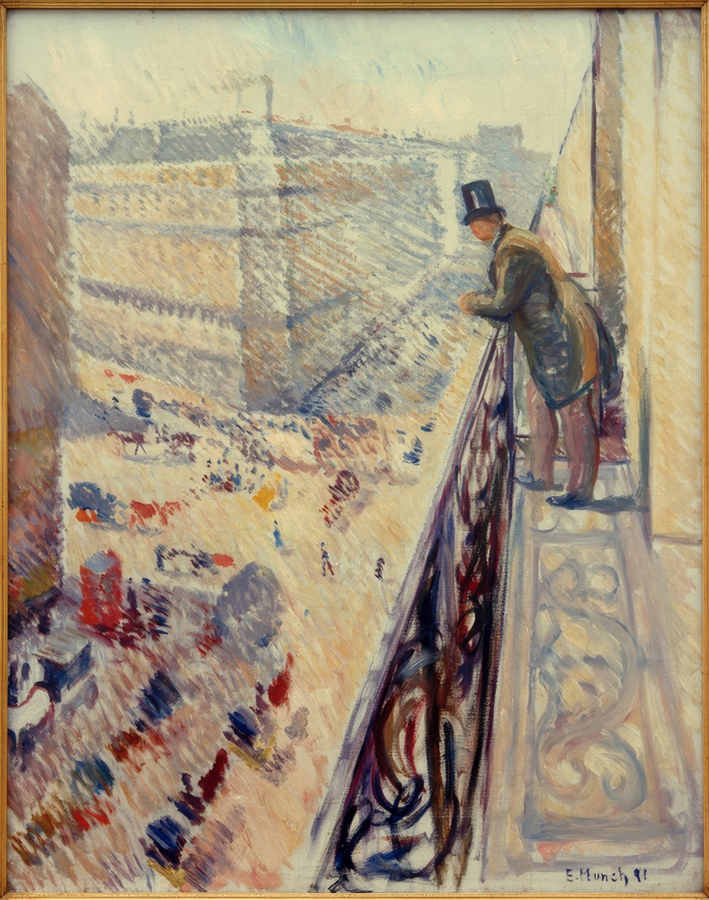 Rue Lafayette da Edvard Munch