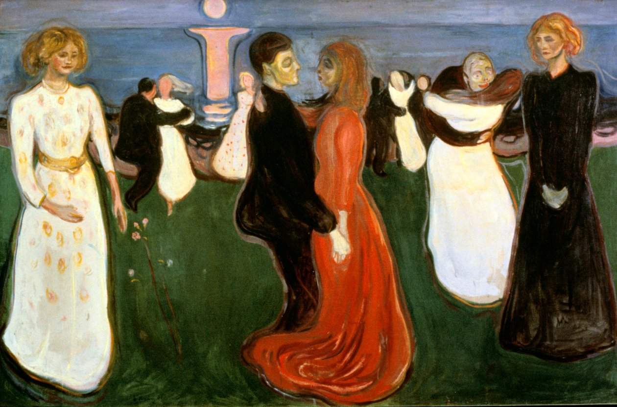 La danza della vita, 1899-1900 da Edvard Munch