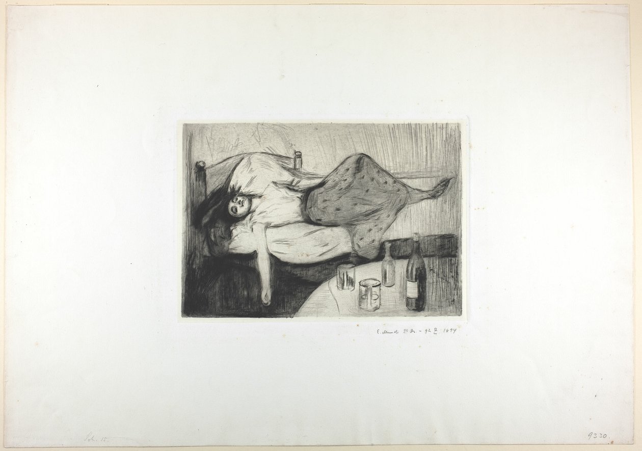 Il giorno dopo da Edvard Munch