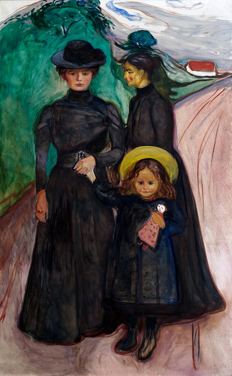 La Famiglia (Il Libro della Famiglia) da Edvard Munch