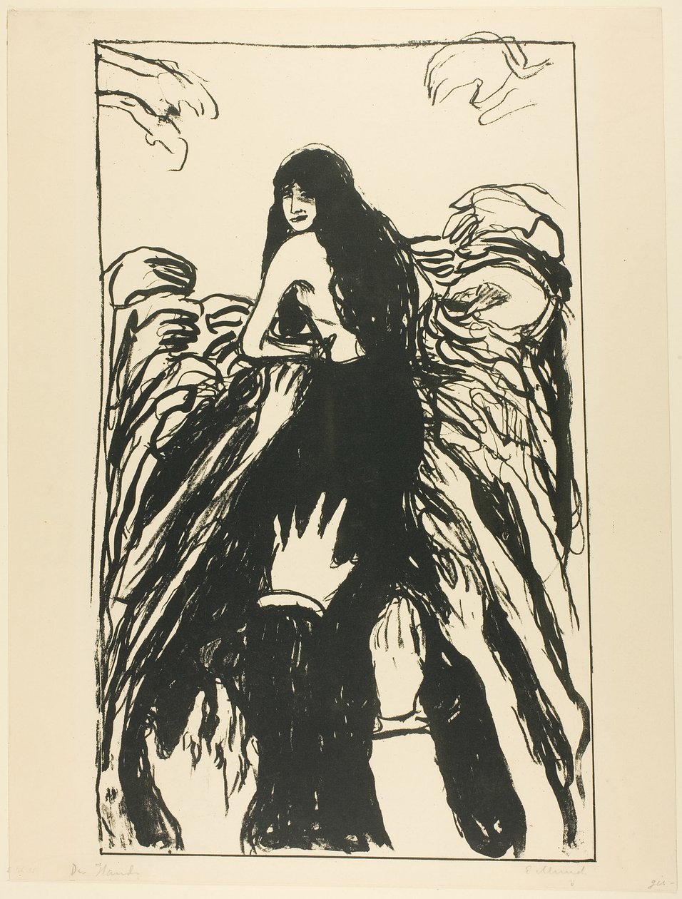 Le Mani da Edvard Munch