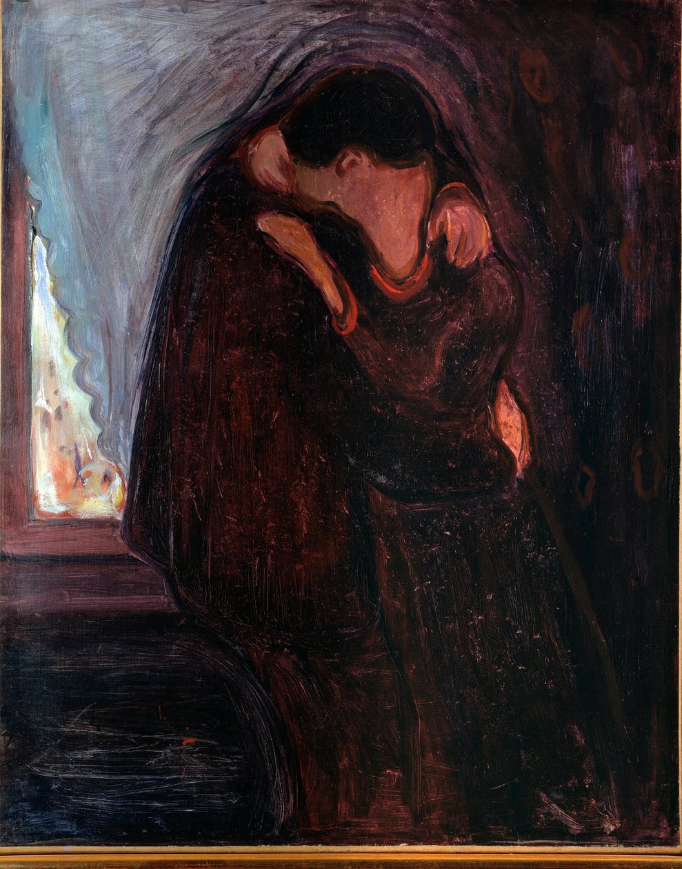 Il bacio da Edvard Munch