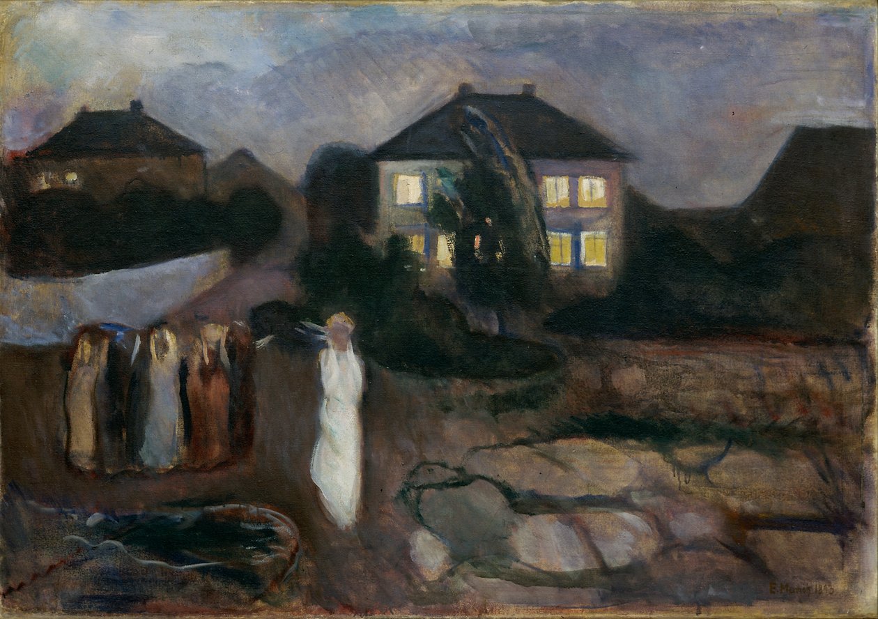 La tempesta da Edvard Munch