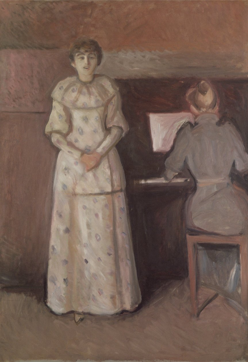 Le Due Sorelle, Ragnhild e Dagny Juel da Edvard Munch