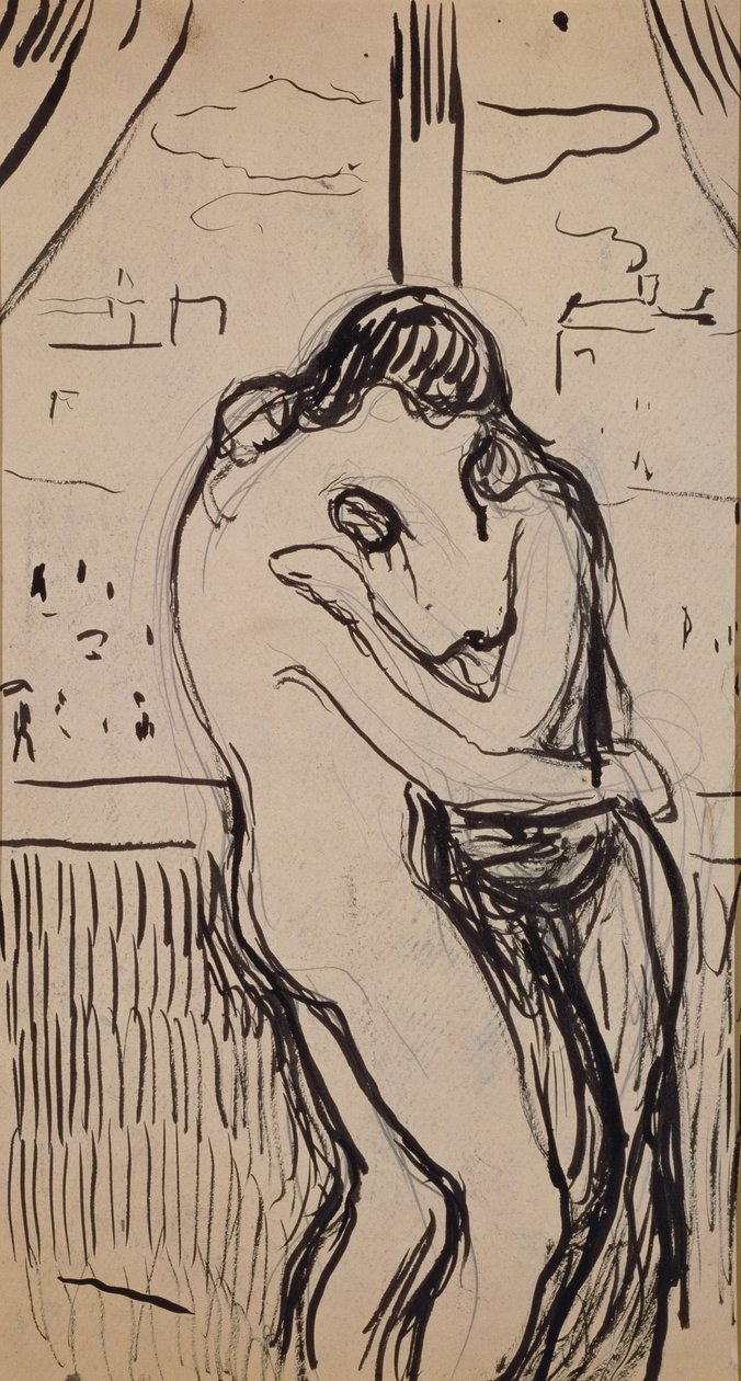 Il bacio da Edvard Munch