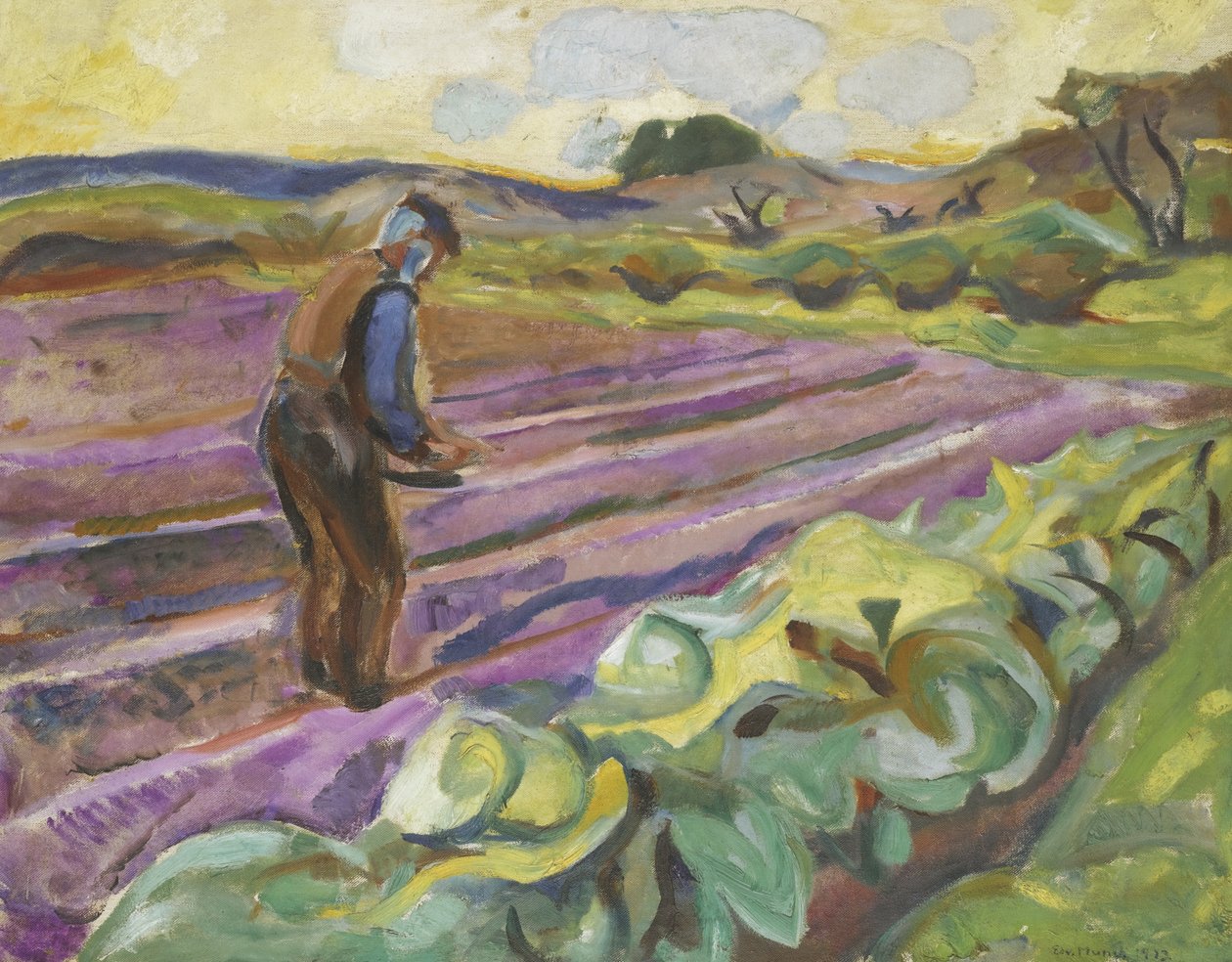 Il seminatore, 1913 da Edvard Munch