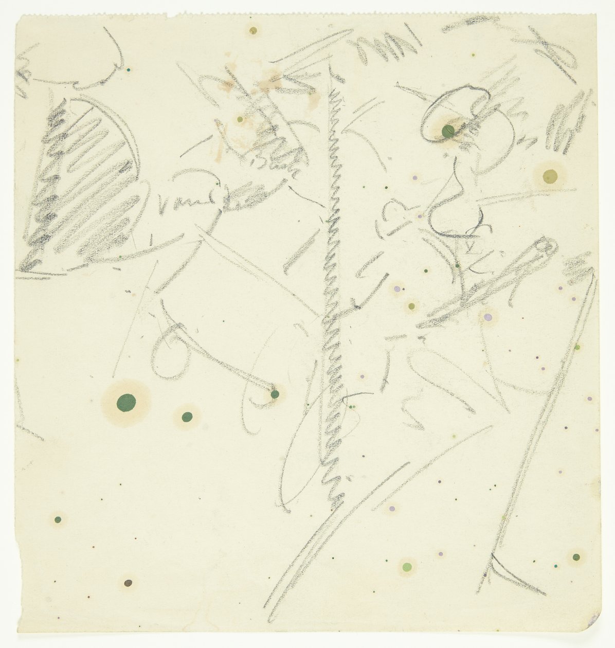 Studio di composizione per il quadro di Langelinie da Edvard Weie