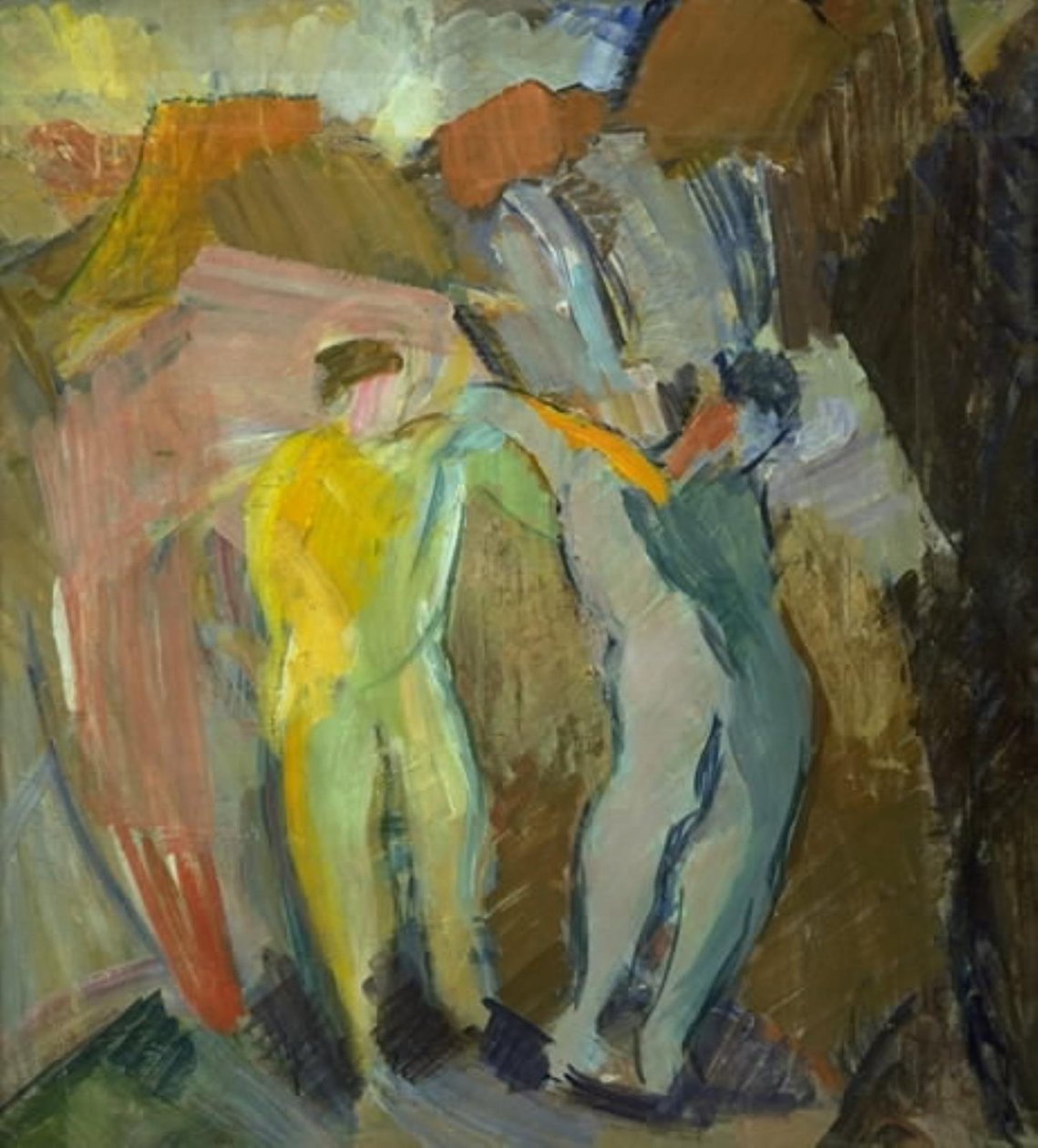 Due geni. Schizzo da Edvard Weie
