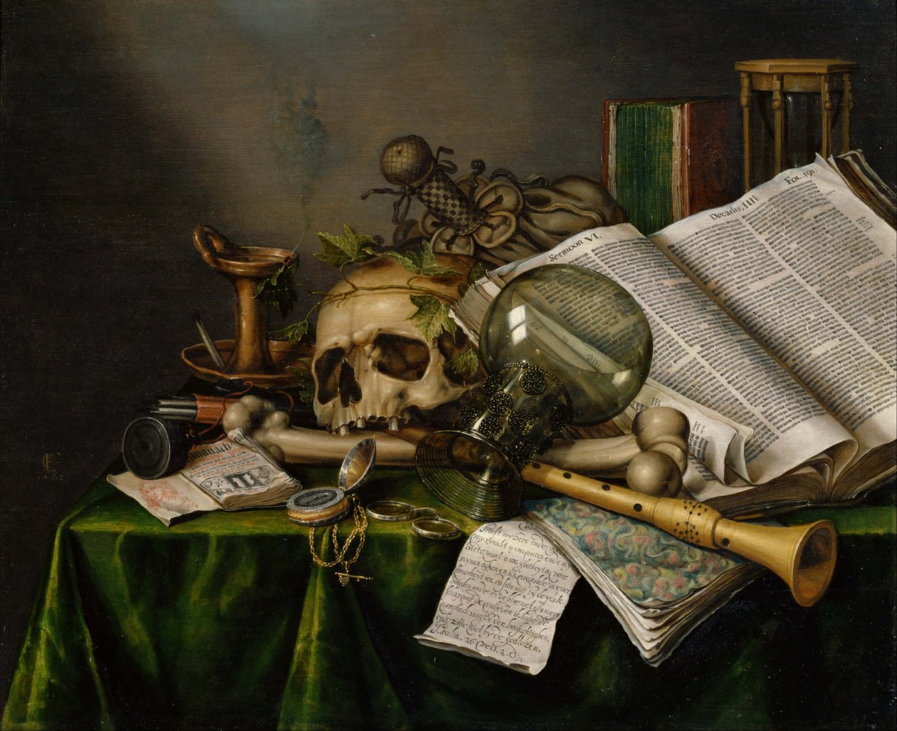 Vanitas da Edwaert Colyer or Collier