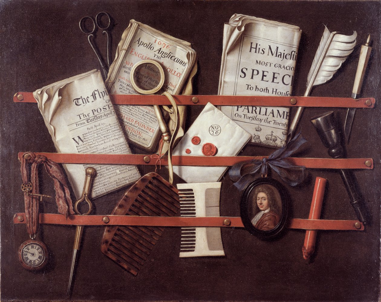 Portalettere, c.1676 da Edwaert Colyer or Collier
