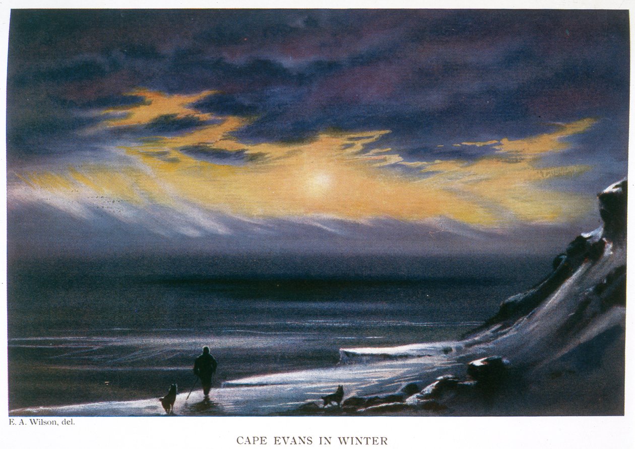 Capo Evans in Inverno da Edward Adrian Wilson