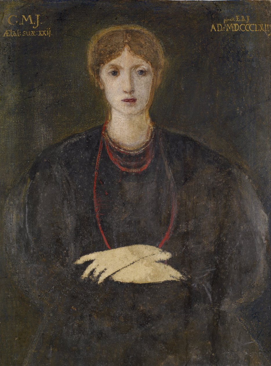 Ritratto di Georgiana Burne-Jones (1840-1920) da Edward Burne Jones