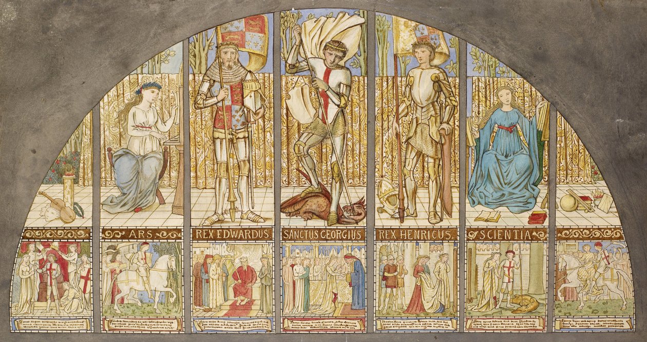 Guerre delle Rose da Edward Burne Jones