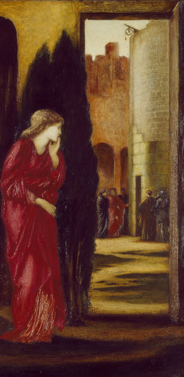 Danae e la Torre di Bronzo, 1872 da Edward Burne Jones