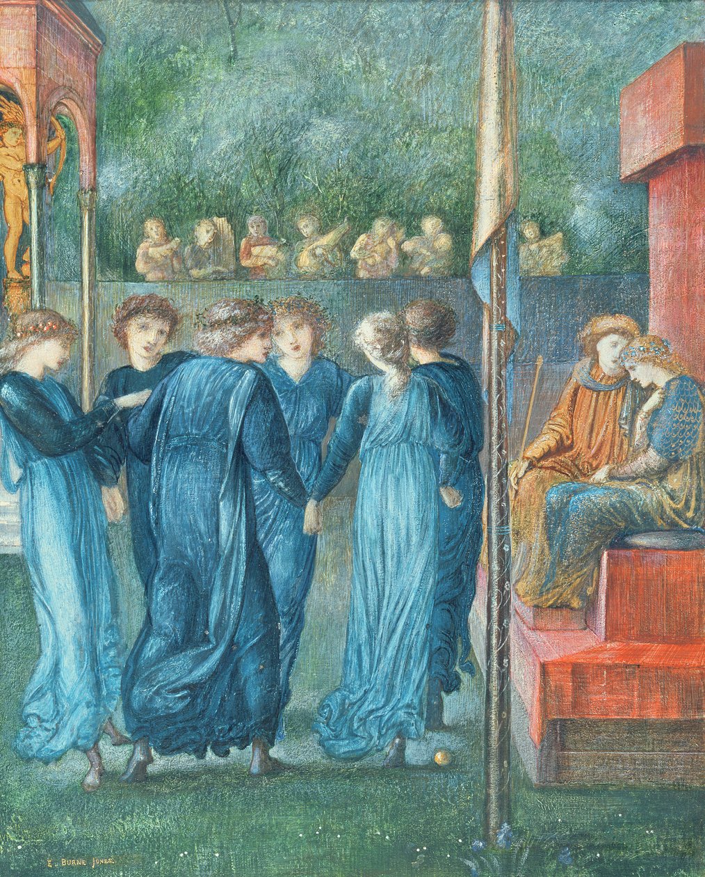 Il matrimonio di Re René, 1870 da Edward Burne Jones