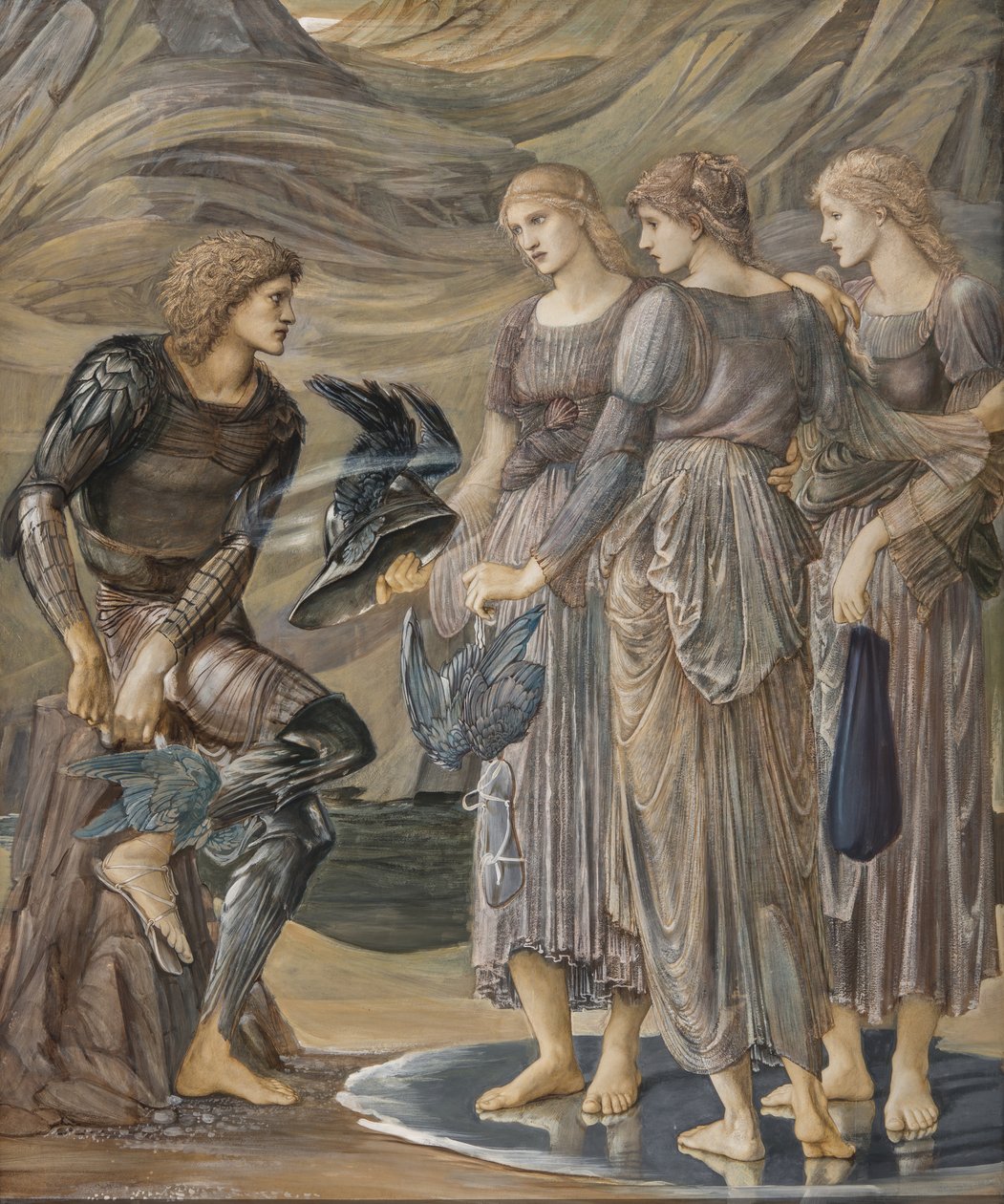 Perseo e le ninfe marine, c.1876 da Edward Burne Jones