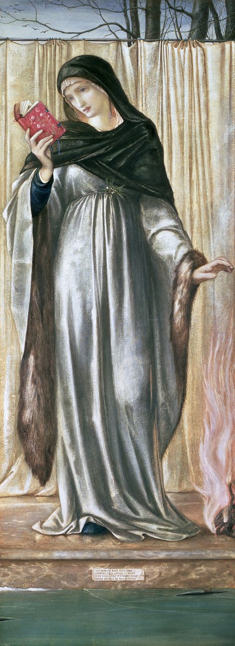 Inverno, 1869-70 da Edward Burne Jones