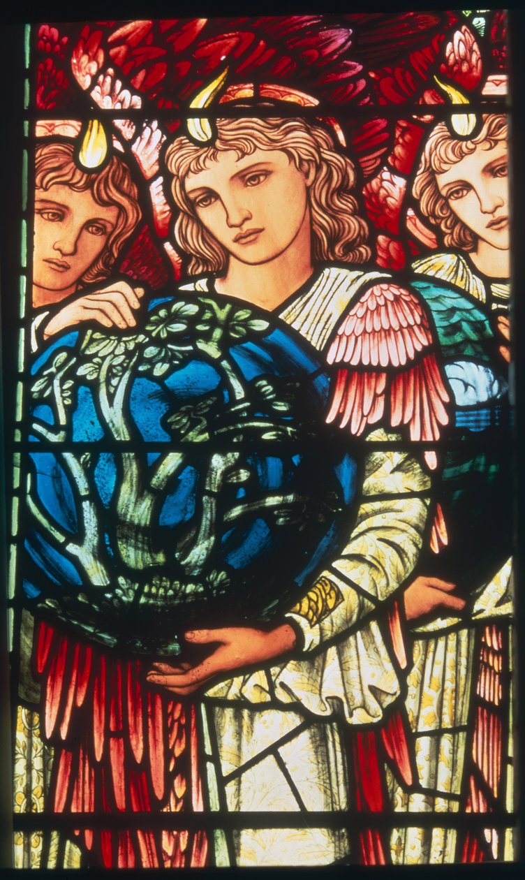 Angeli della Creazione: Il Terzo Giorno, c.1890 da Edward Burne Jones