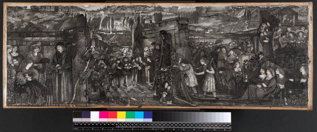 Il matrimonio di Buondelmonte, 1859 da Edward Burne Jones