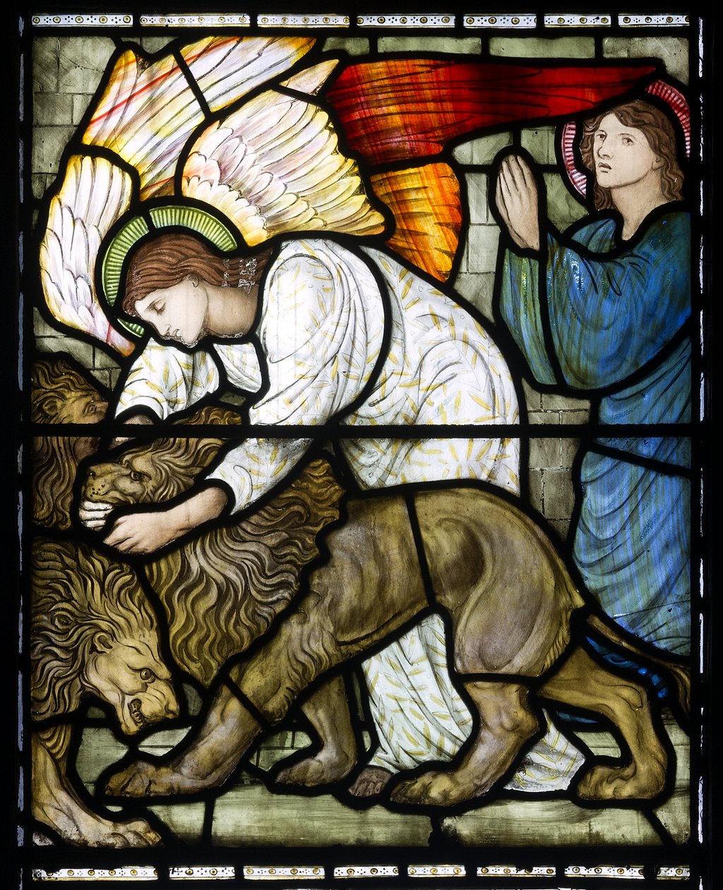 Daniele nella Fossa dei Leoni da Edward Burne Jones