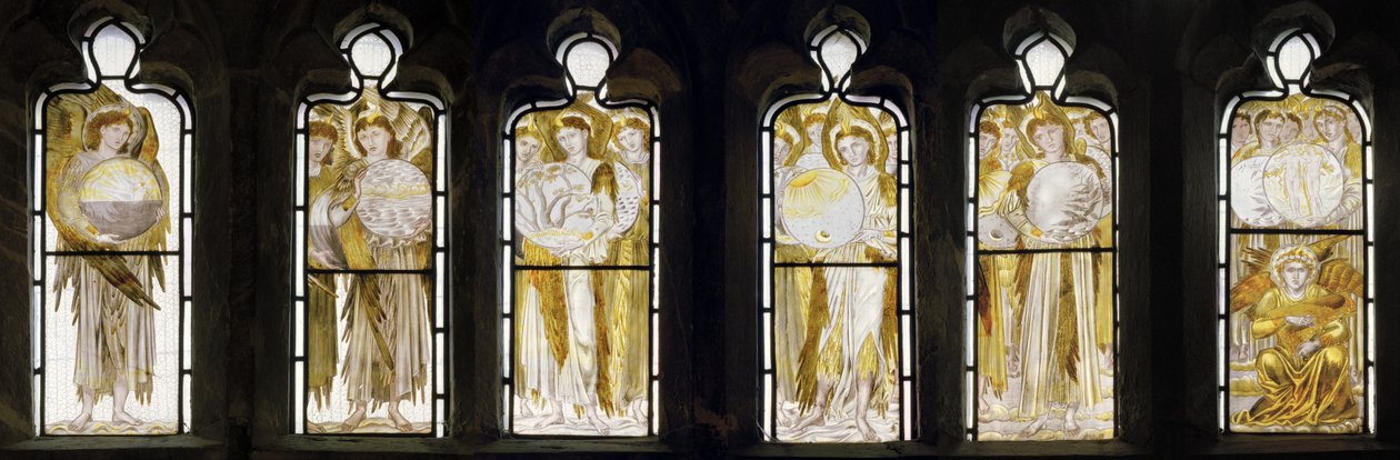 I Giorni della Creazione, Finestra Ovest da Edward Burne Jones