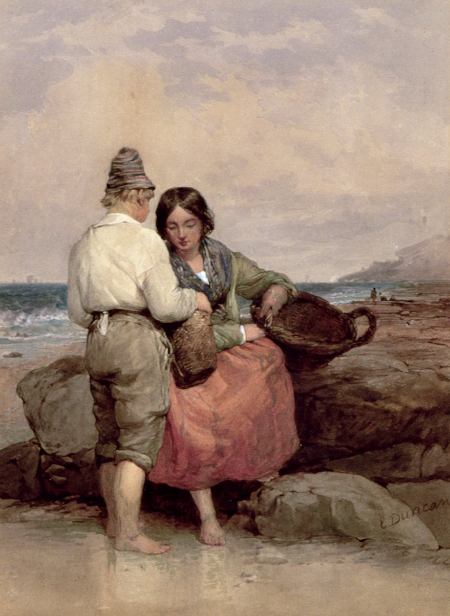 I Pescatori di Gamberi da Edward Duncan