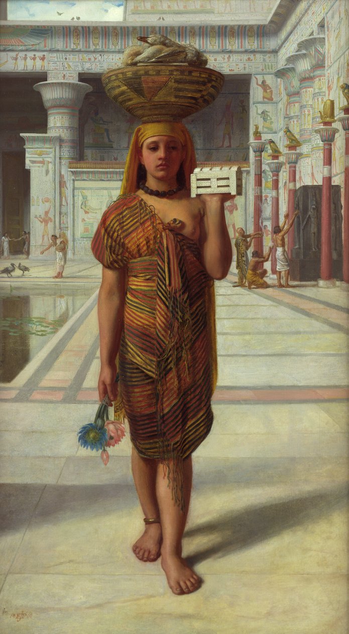 Offerta a Iside, 1866 da Edward John Poynter