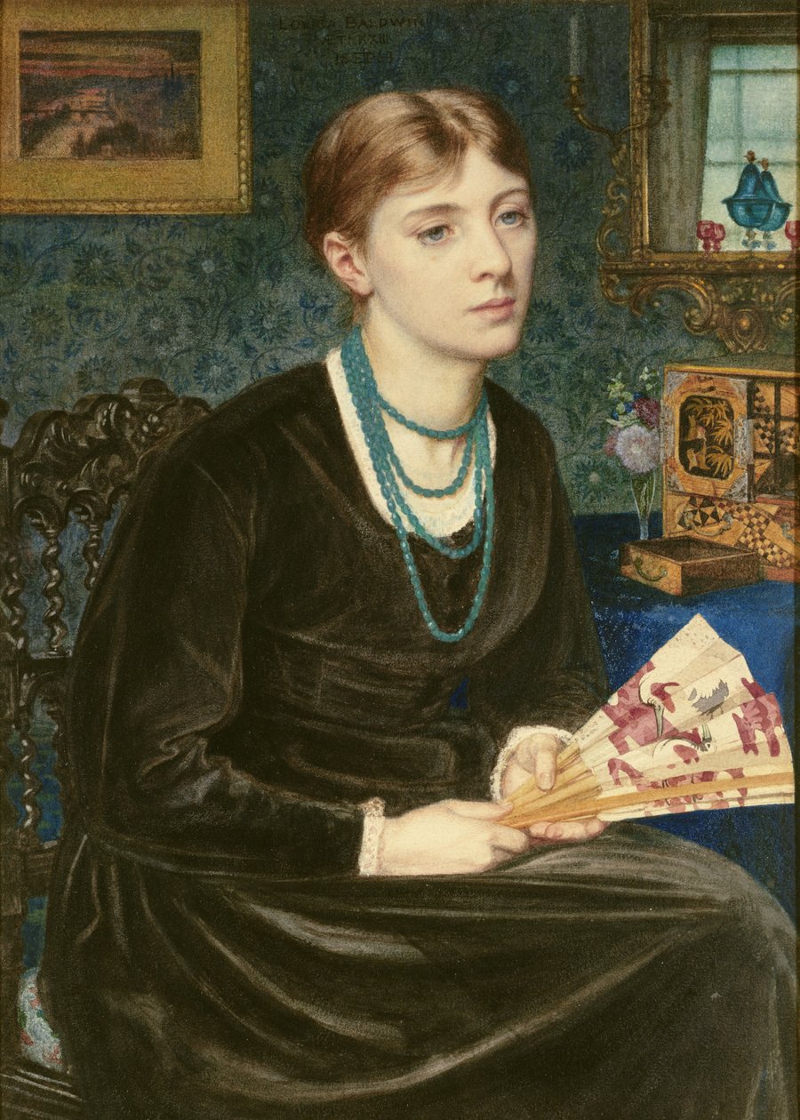 Ritratto di Louise A. Baldwin, 1868 da Edward John Poynter