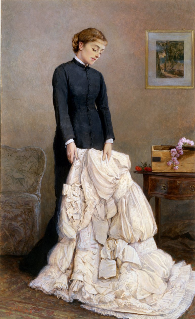 La giovane vedova, 1877 da Edward Killingworth Johnson