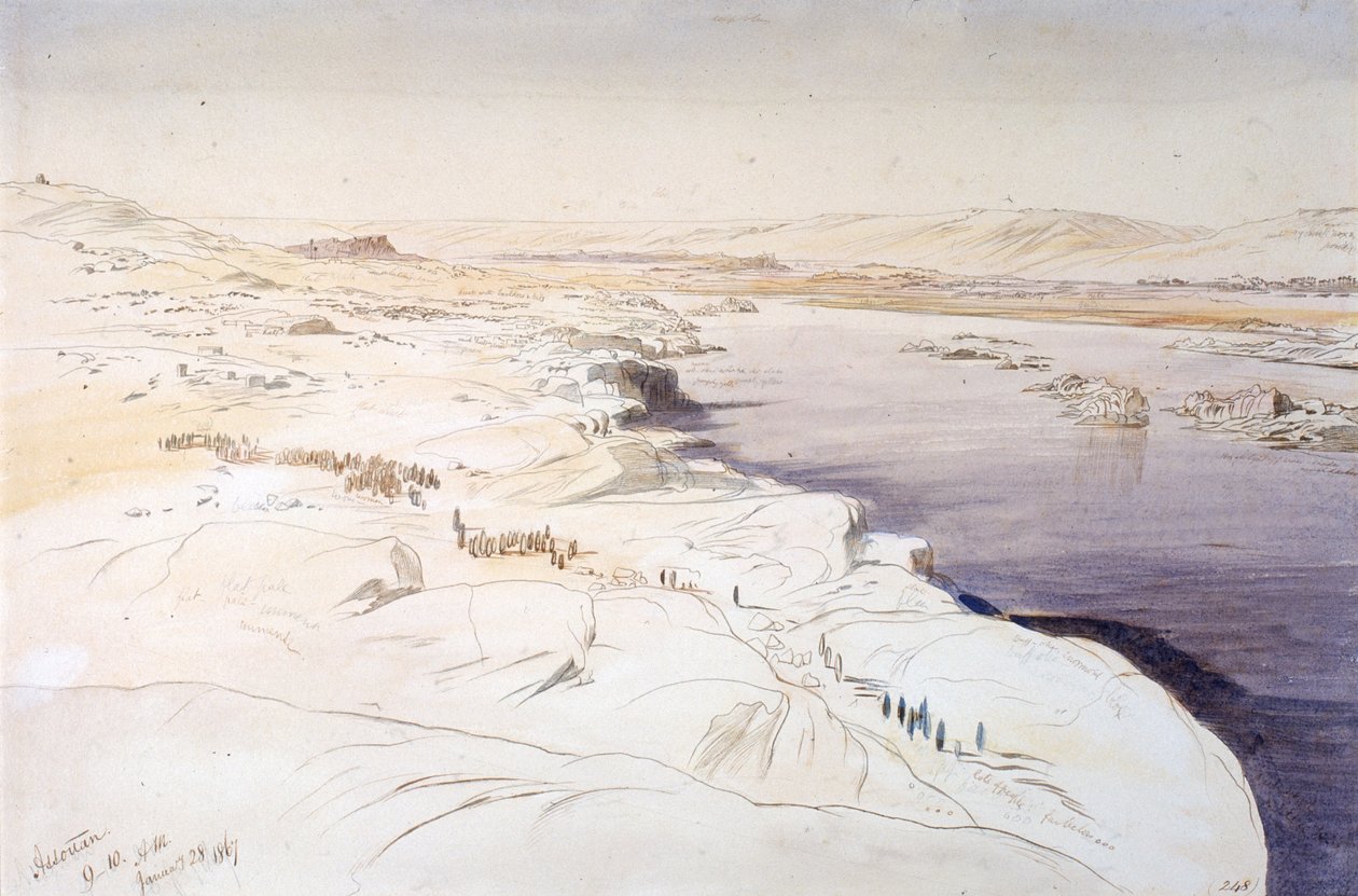 Assouan da Edward Lear