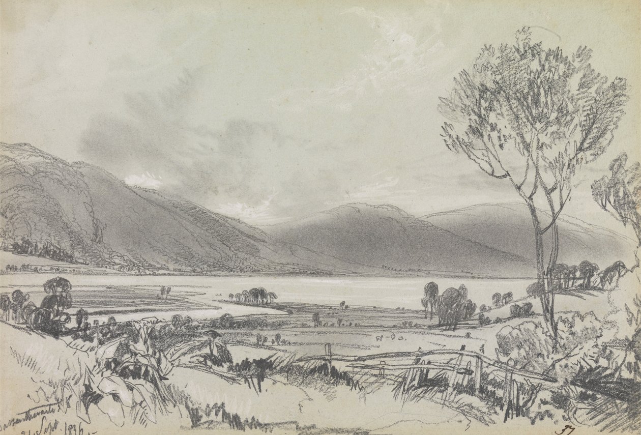 Bassenthwaite da Edward Lear