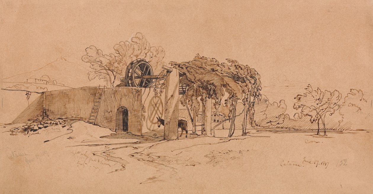 Catania da Edward Lear