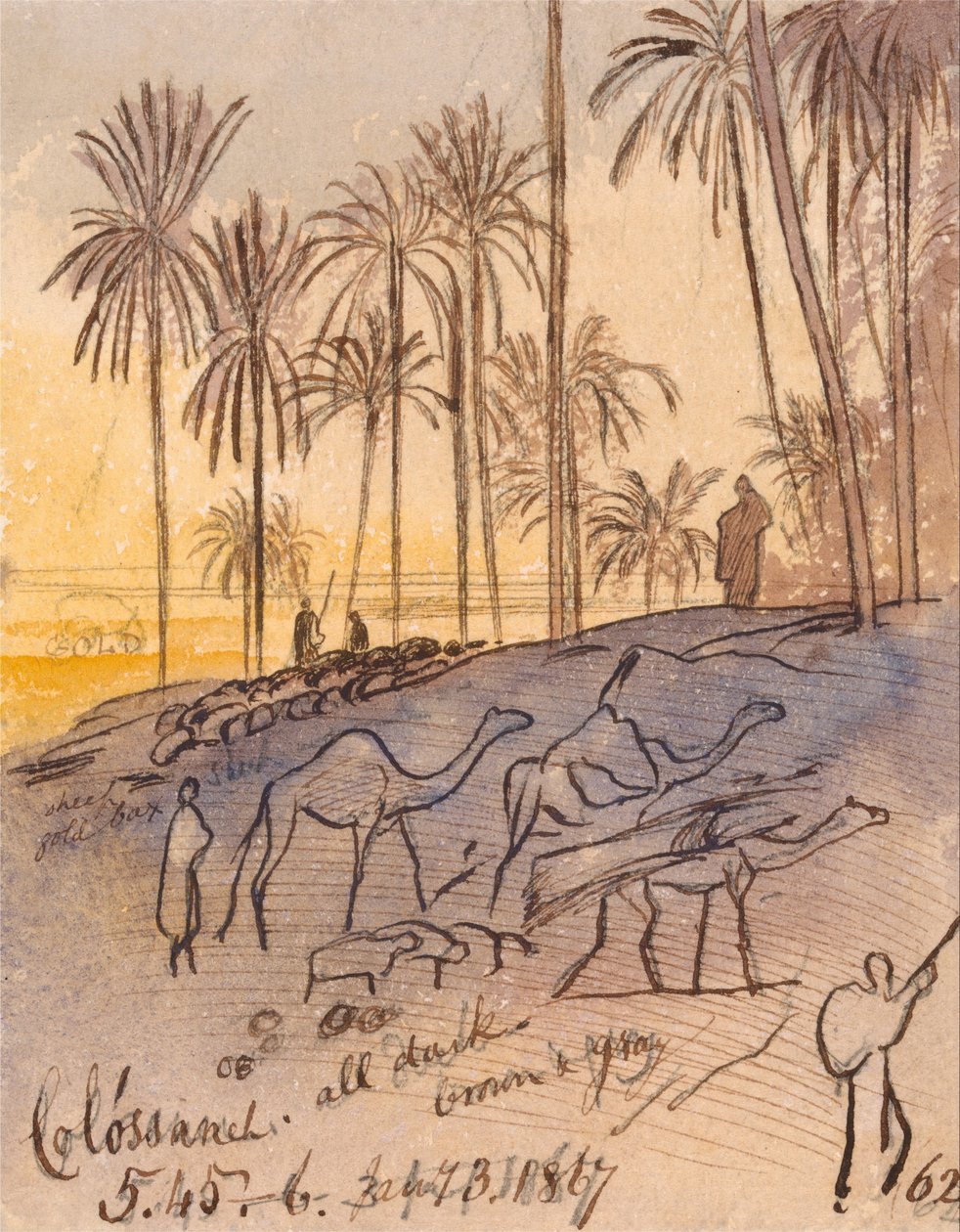 Colósaneh, 5:45 da Edward Lear