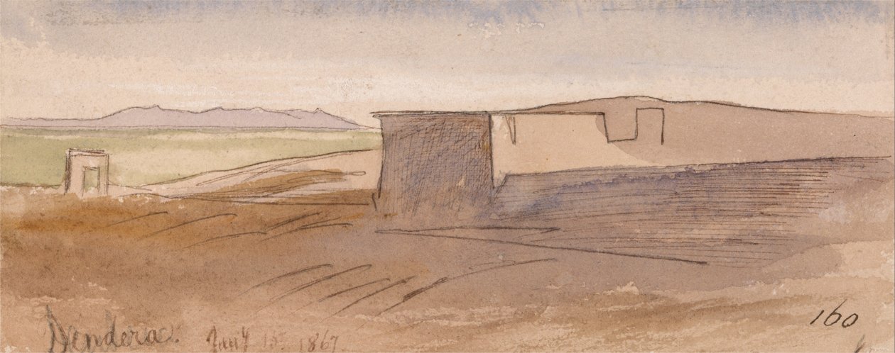 Dendera 160 da Edward Lear