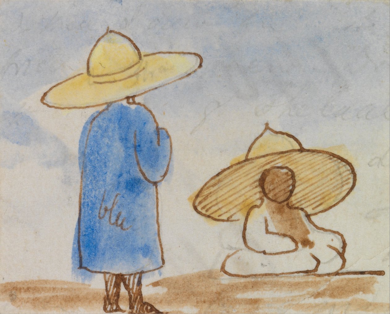 Uomini egiziani da Edward Lear