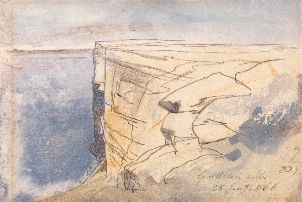 Garf Hassai, Malta da Edward Lear