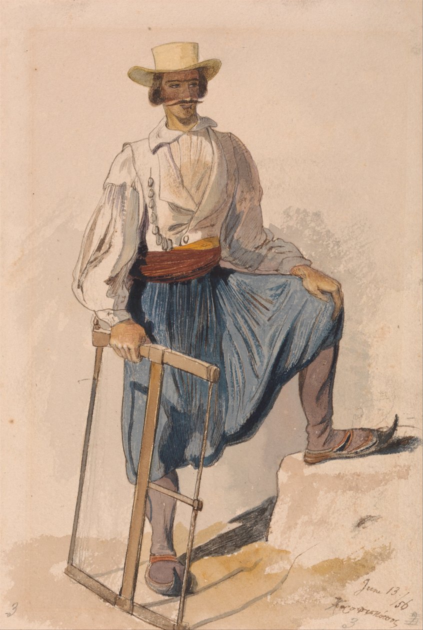 Taglialegna greco, 13 giugno 56 da Edward Lear