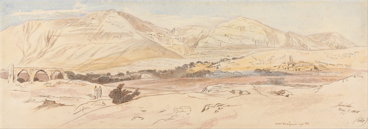 Gerico, 7 maggio 1858 da Edward Lear