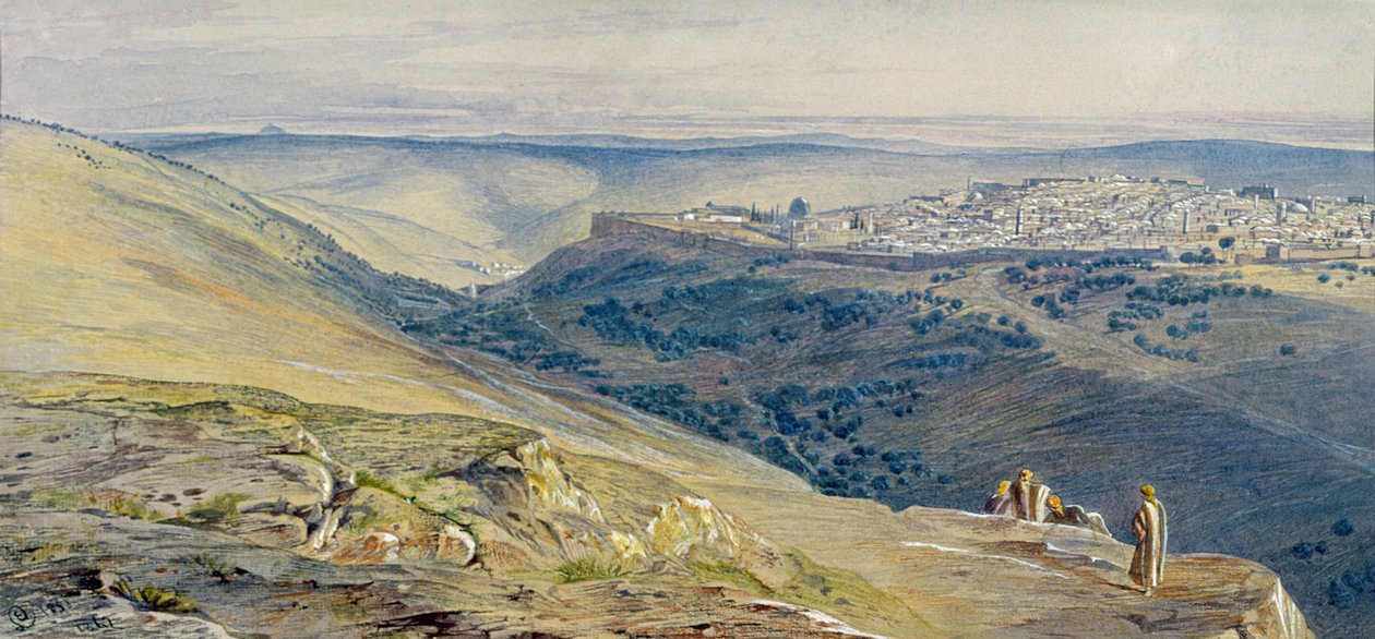 Gerusalemme da Edward Lear