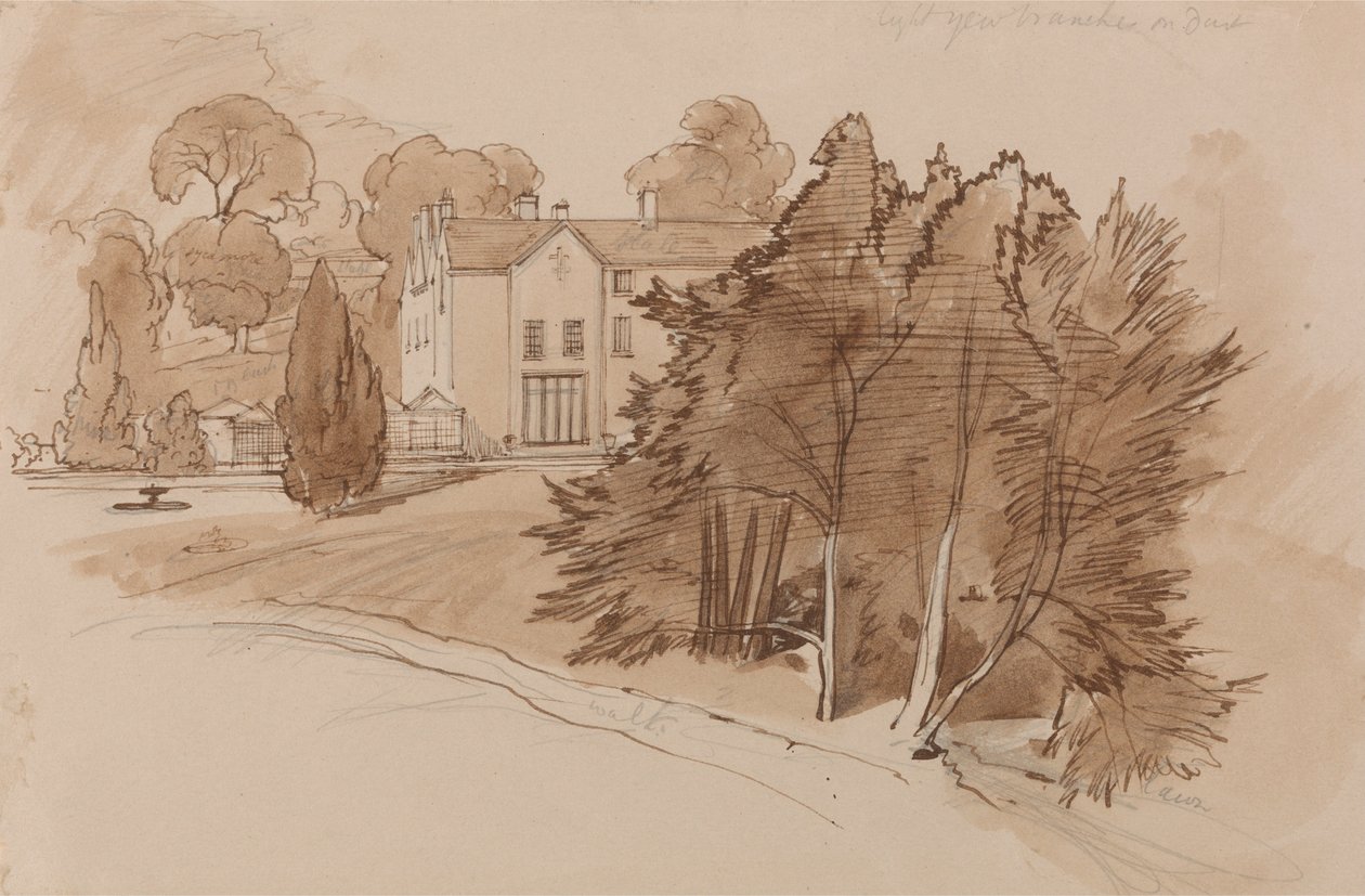 Maniero (Knowsley Lane) da Edward Lear