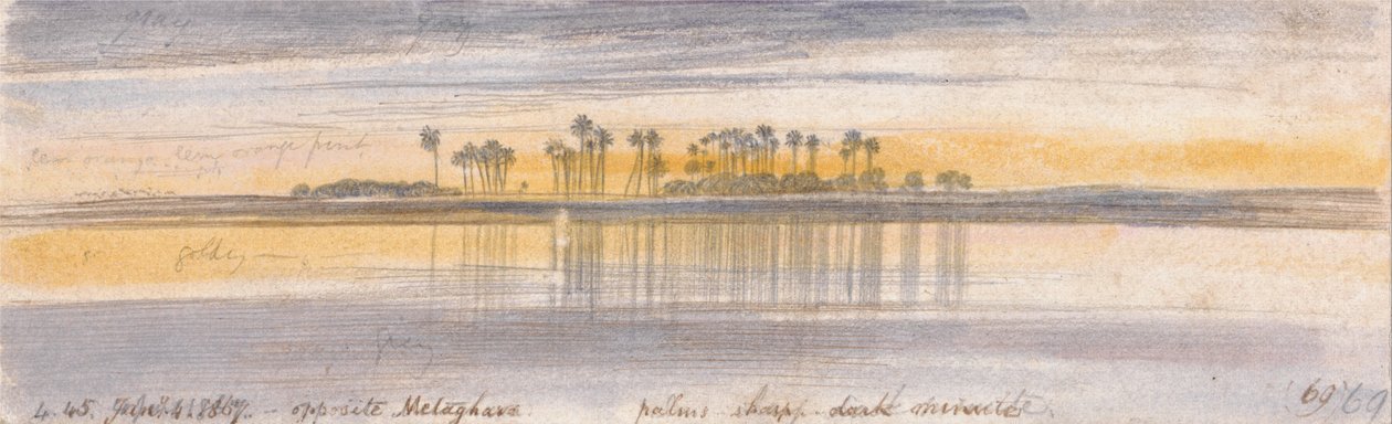 Opposto a Melaghara da Edward Lear