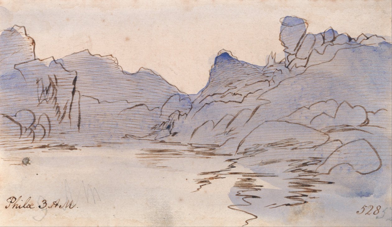 Philae da Edward Lear