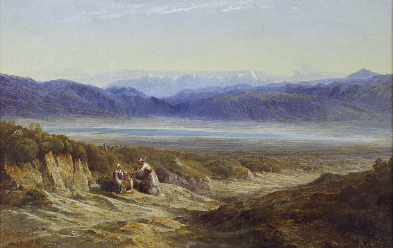 Le Termopili, 1872 da Edward Lear