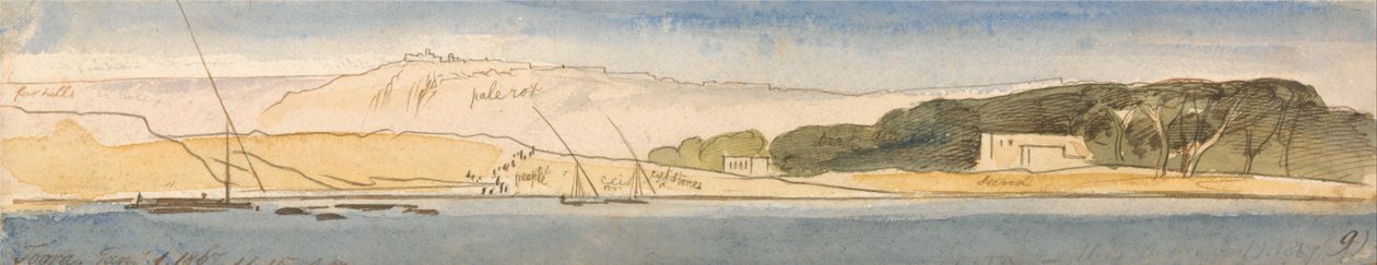 Toara, 11-15 a.m., 1 gennaio 1867 (9) da Edward Lear